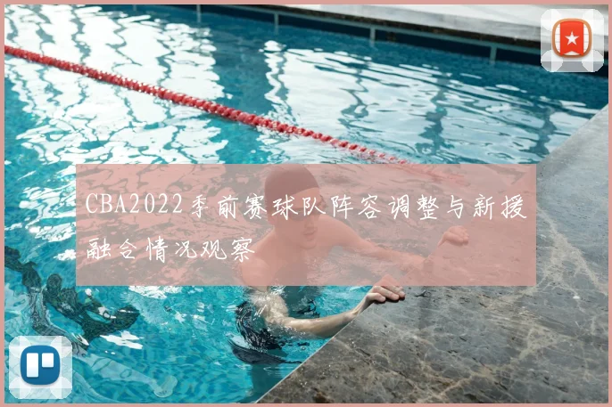 CBA2022季前赛球队阵容调整与新援融合情况观察