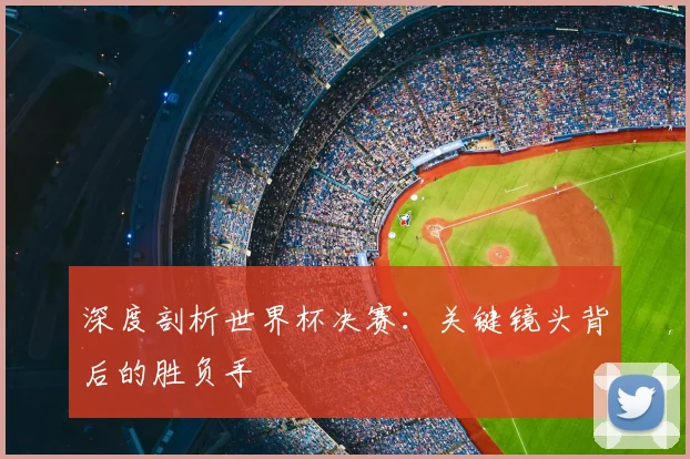 深度剖析世界杯决赛:关键镜头背后的胜负手