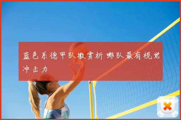 蓝色系德甲队徽赏析 哪队最有视觉冲击力